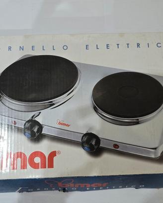 Fornello elettrico doppia piastra 