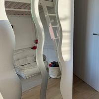 specchio da parete ondulato 20x160