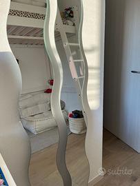 specchio da parete ondulato 20x160