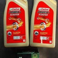 Tagliando 2 lt castrol 5w40 + filtro piaggio