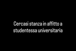 Stanza studentessa universitaria