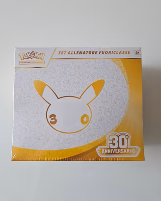Set Allenatore Fuoriclasse Pokemon 30 Anniversario