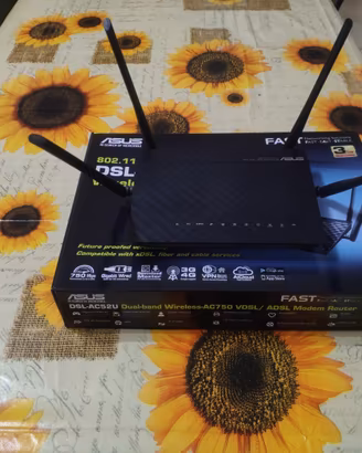 Modem Router Asus 2.4ghz e 5ghz