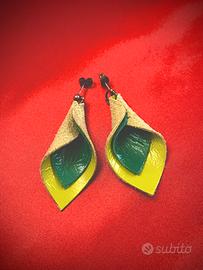 Orecchini Personalizzati in Pelle