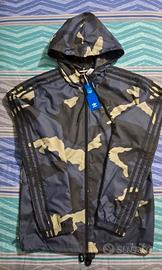 Adidas Windbreaker Giacca a vento Giubbino mimetic