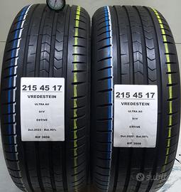 2 GOMME 215 45 17 VREDSTEIN RIF3959