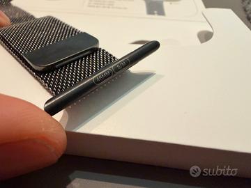 Cinturino Apple Maglia Milanese Black Originale