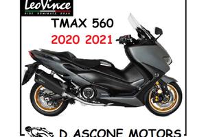 Scarico Completo Leovince Lv-12 Acciaio Nero Yamah