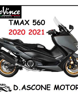 Scarico Completo Leovince Lv-12 Acciaio Nero Yamah