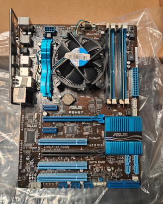 Super Bundle Asus P8H67+Intel i5 2500k+ 4 Gb ddr3