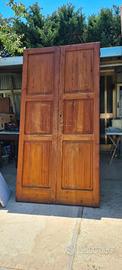 portone in legno