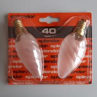 20 lampadine torciglione smerigliata 40W