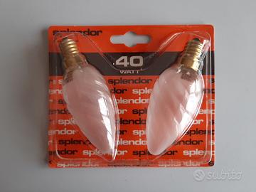 20 lampadine torciglione smerigliata 40W