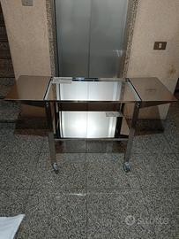 Carrello portatutto in acciaio inox 