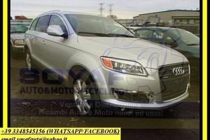 Ricambi Audi Q7 1serie restyling fino al 2017