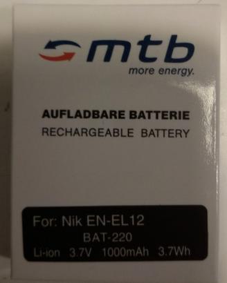 batteria Nikon EN-EL12