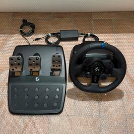 Volante g923 con pedaliera