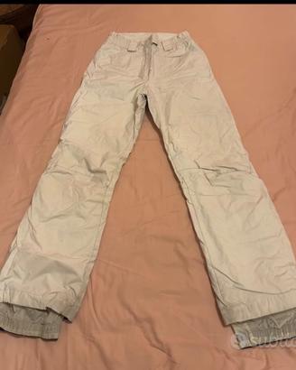 Pantaloni sci bianco FILA 40/42