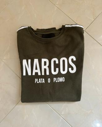 Felpa Narcos da uomo in condizioni perfette