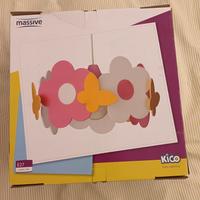 Lampadario camera bimba fuori e farfalle