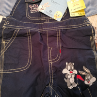 Salopette più camicetta fagottino