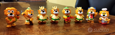 Lotto 8 leoni Sorprese Kinder Vintage
