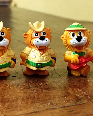 Lotto 8 leoni Sorprese Kinder Vintage