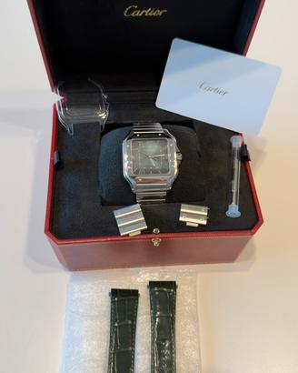 Cartier santos large green