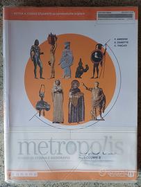 Libro superiori Metropolis Vol 2 storia geografia