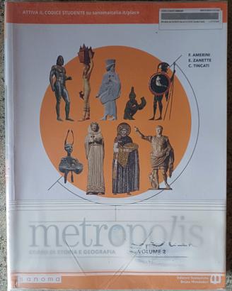 Libro superiori Metropolis Vol 2 storia geografia