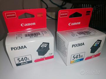 cartuccia 540l + 541xl Canon