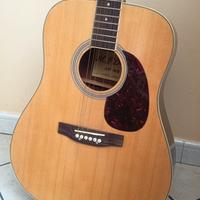 Chitarra acustica MJ DOUGLAS AF 48 + corde