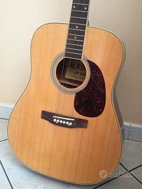 Chitarra acustica MJ DOUGLAS AF 48 + corde