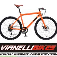 E-bike Ebfec Road Disc batteria integrata Rate