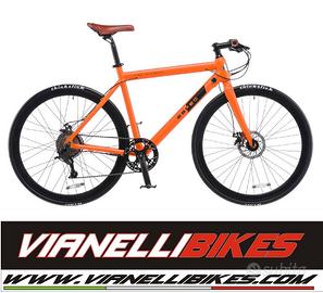 E-bike Ebfec Road Disc batteria integrata Rate