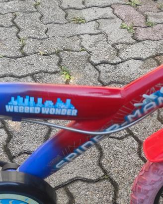 Bicicletta di Spiderman 14 pollici 
