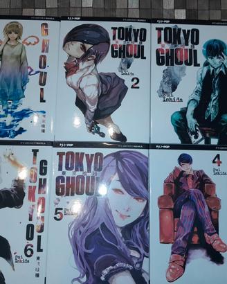 Tokyo Ghoul 1-6 edizione j-pop