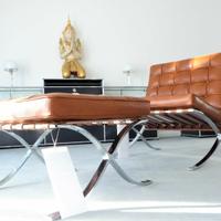 KNOLL BARCELLONA (NUOVA) in pelle VENEZIA