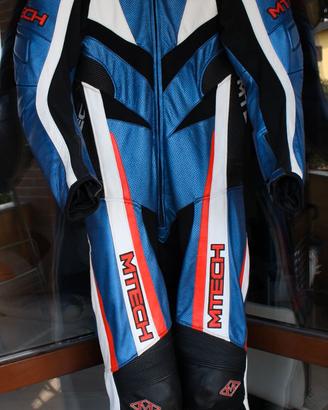 TUTA PELLE MOTO M-TECH taglia 48