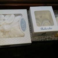 COMPLETO per Battesimo bimba : vestitino berretto