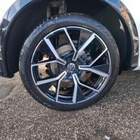 N 4 CERCHI ORIGINALI VOLKSWAGEN 20 POLLICI  + 4 GO