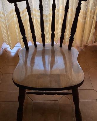 Sedie legno cucina/ salotto
