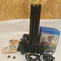 Play Station 4 Pro usata completa di raffreddatore