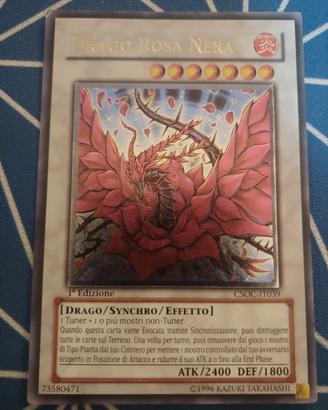 Drago Rosa Nera CSOC-IT039 Rara Ultimate