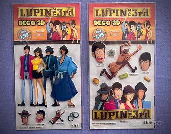 Lupin The 3rd DECO 3D - RARE! Serie completa 8/8