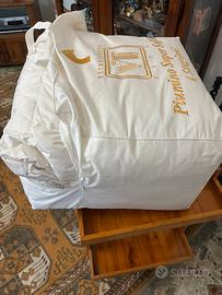 Piumino doppio quattro stagioni piuma d’oca nuovo