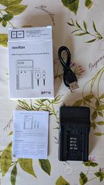 Norifon BP-718 USB Caricatore per Canon

