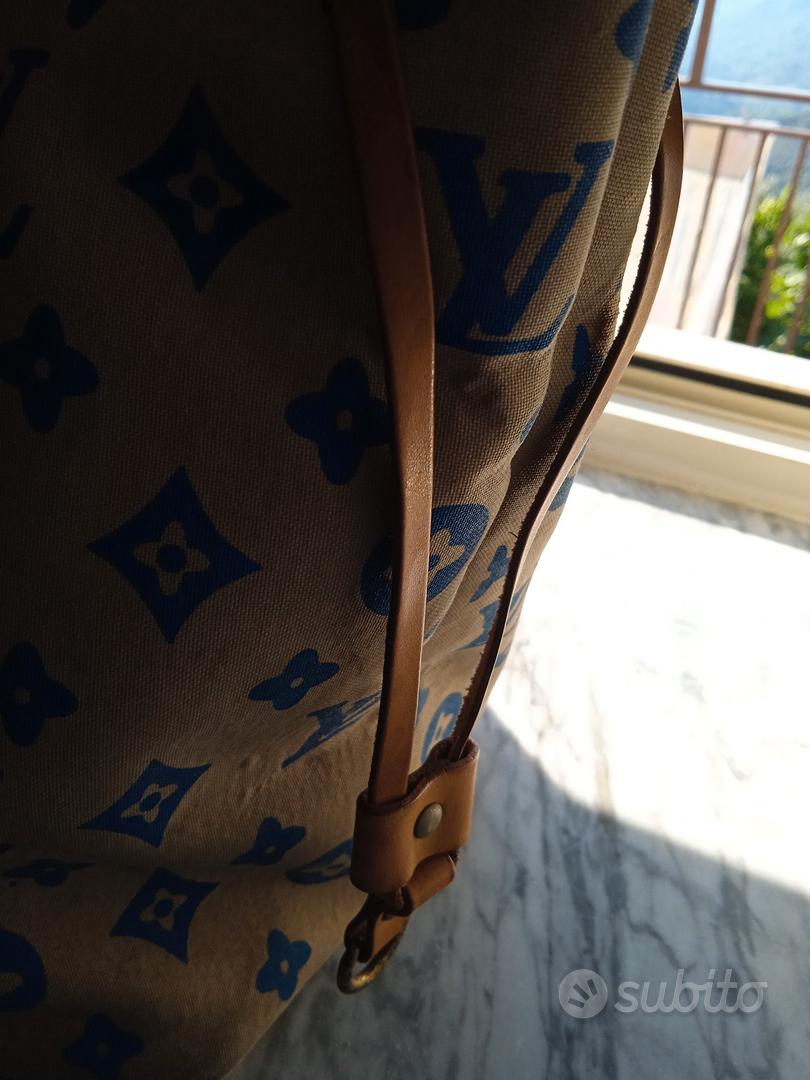 T-shirt Louis Vuitton bianca e azzurro - Abbigliamento e Accessori In  vendita a Salerno