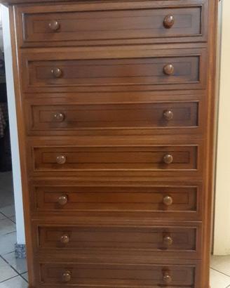 Cassettiera Settimanale tutto legno