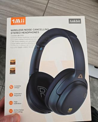 1Mii AI E700 Cuffie Over-Ear Bluetooth Wireless